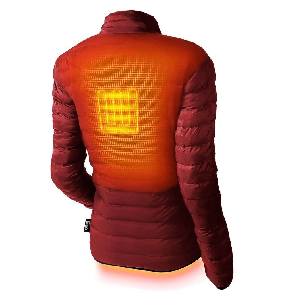 Wolf Womens Heated Jacket - Image 3