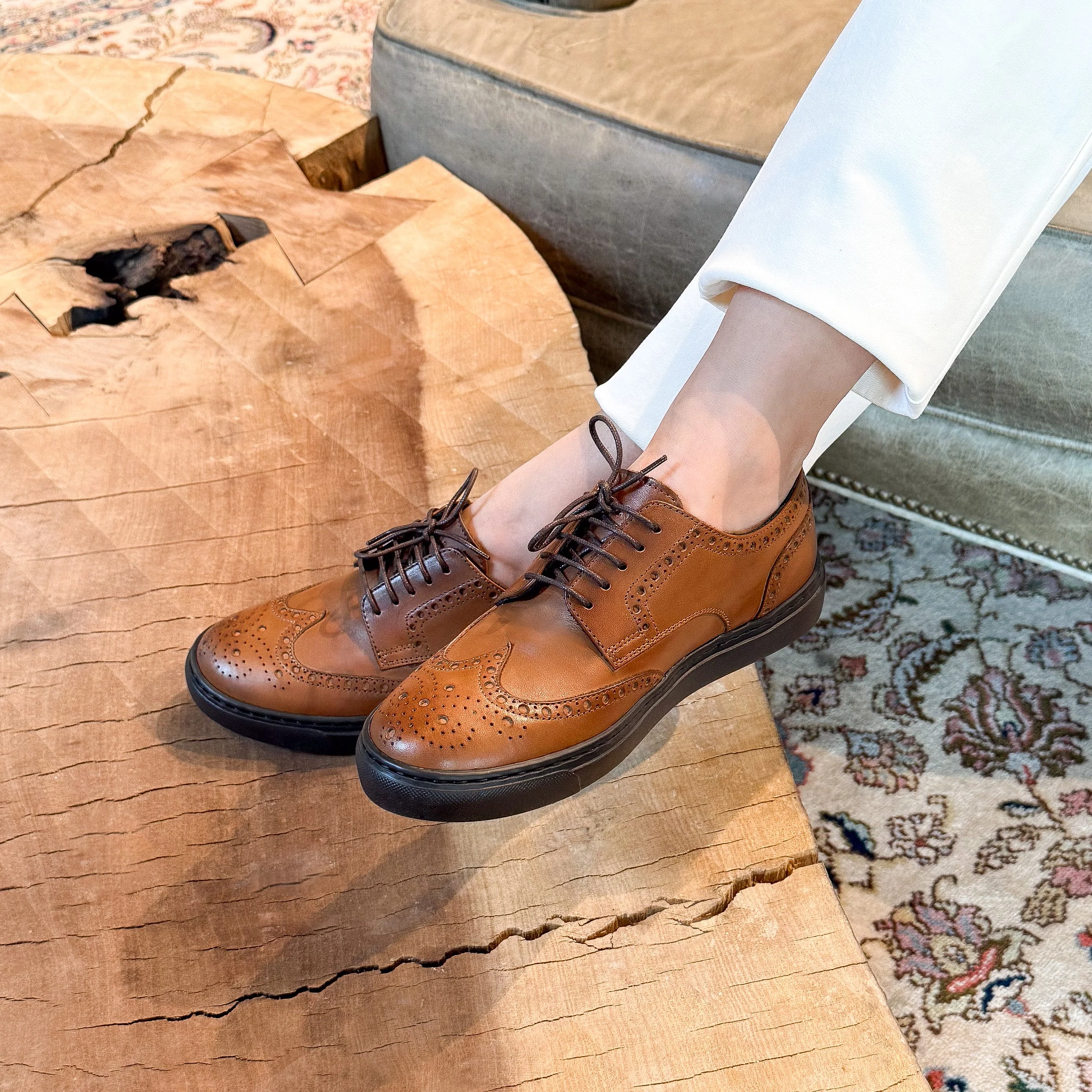 Women's Aida - Cognac Sneakers - Image 2