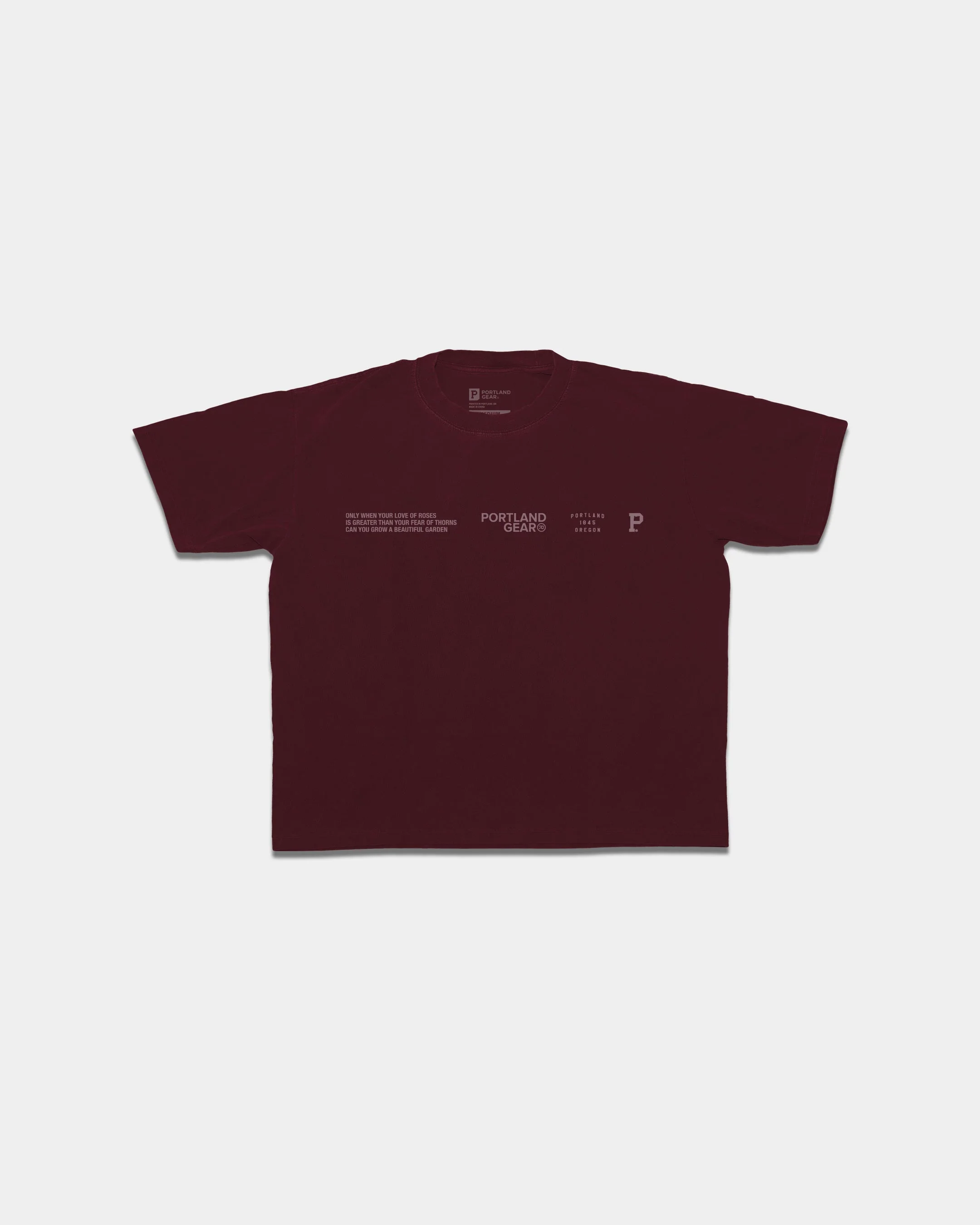 Women's All-American Slogan Tee - Port - Image 2