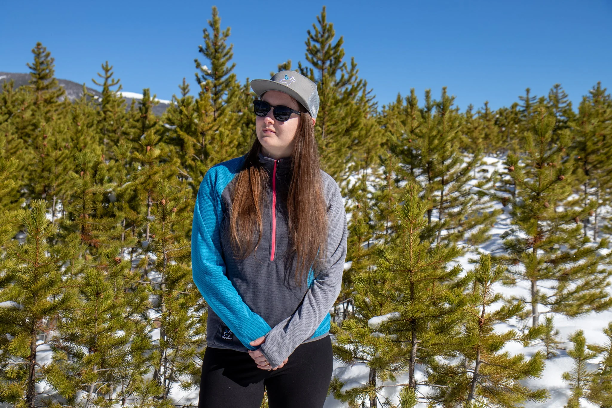 Women's CAMP Half-Zip Hooded Pullover - Image 10