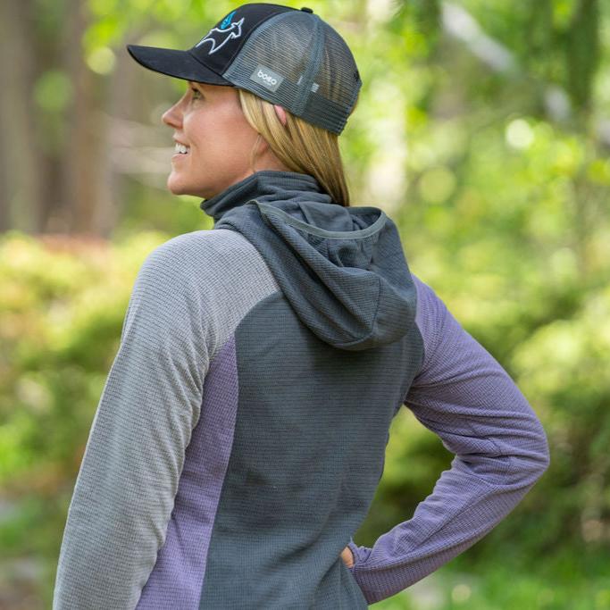 Women's CAMP Half-Zip Hooded Pullover - Image 14