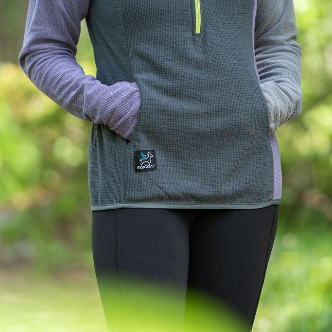 Women's CAMP Half-Zip Hooded Pullover - Image 16
