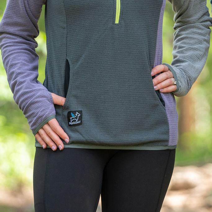 Women's CAMP Half-Zip Hooded Pullover - Image 17