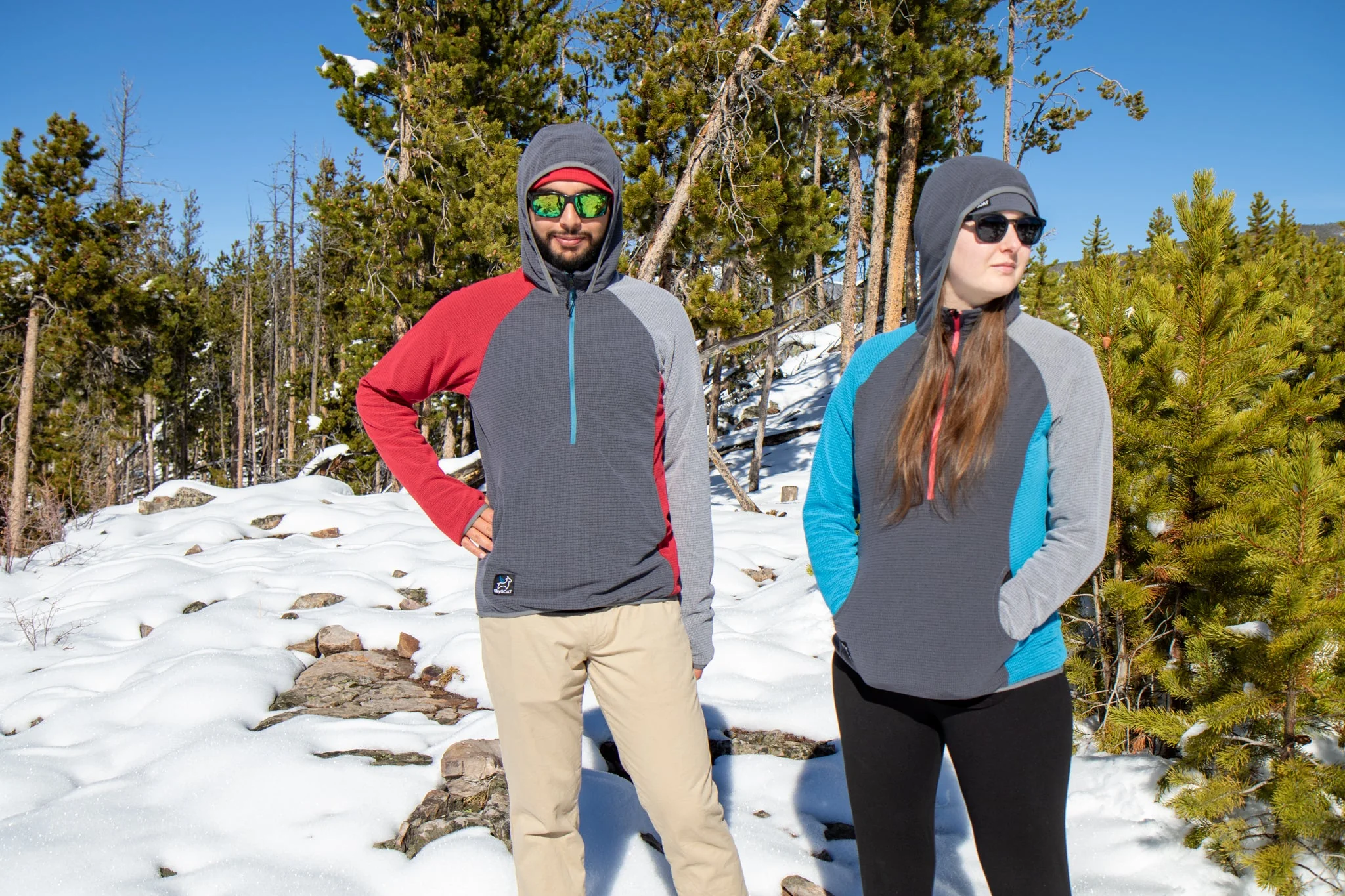 Women's CAMP Half-Zip Hooded Pullover - Image 19
