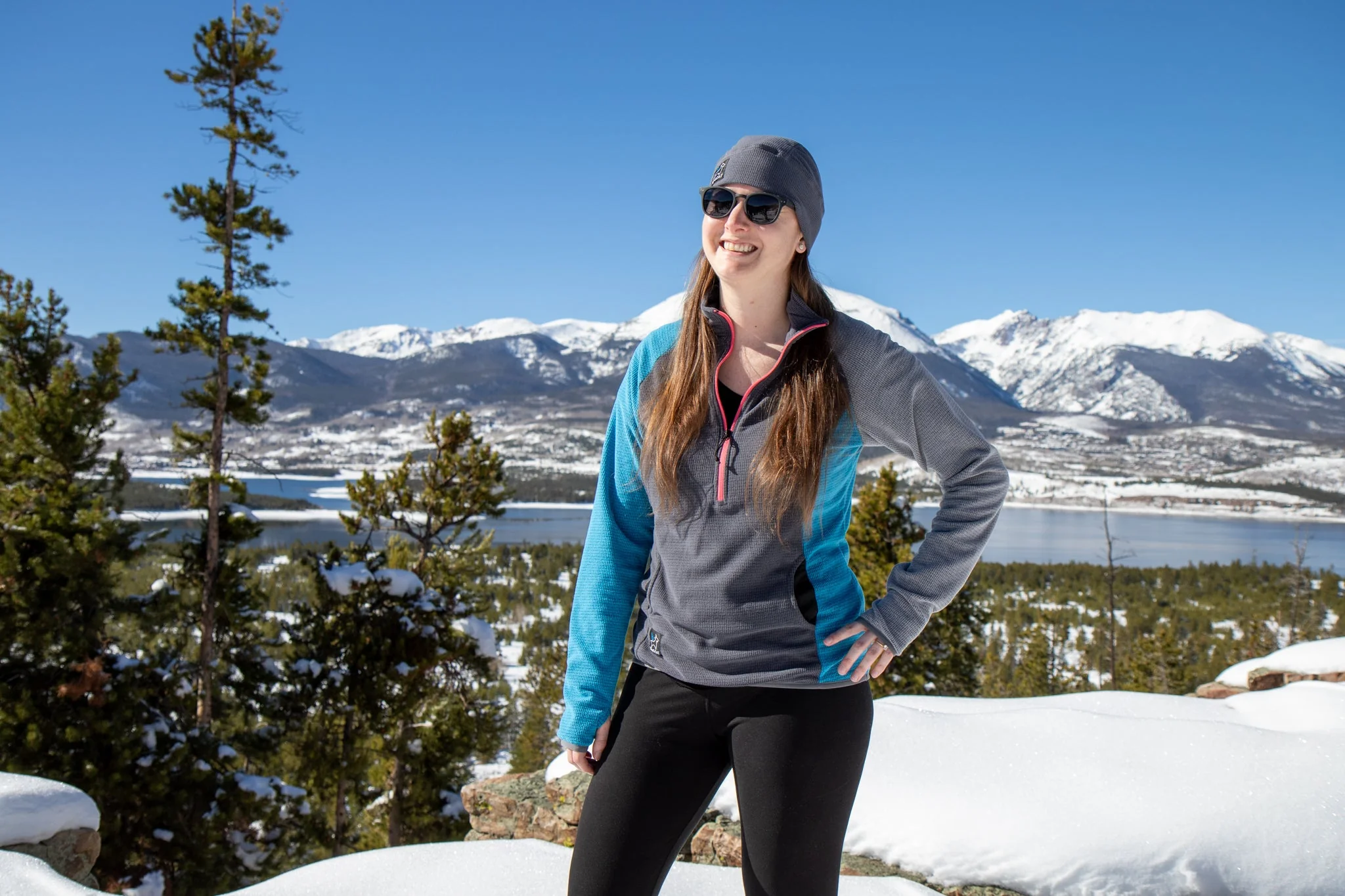 Women's CAMP Half-Zip Hooded Pullover - Image 9