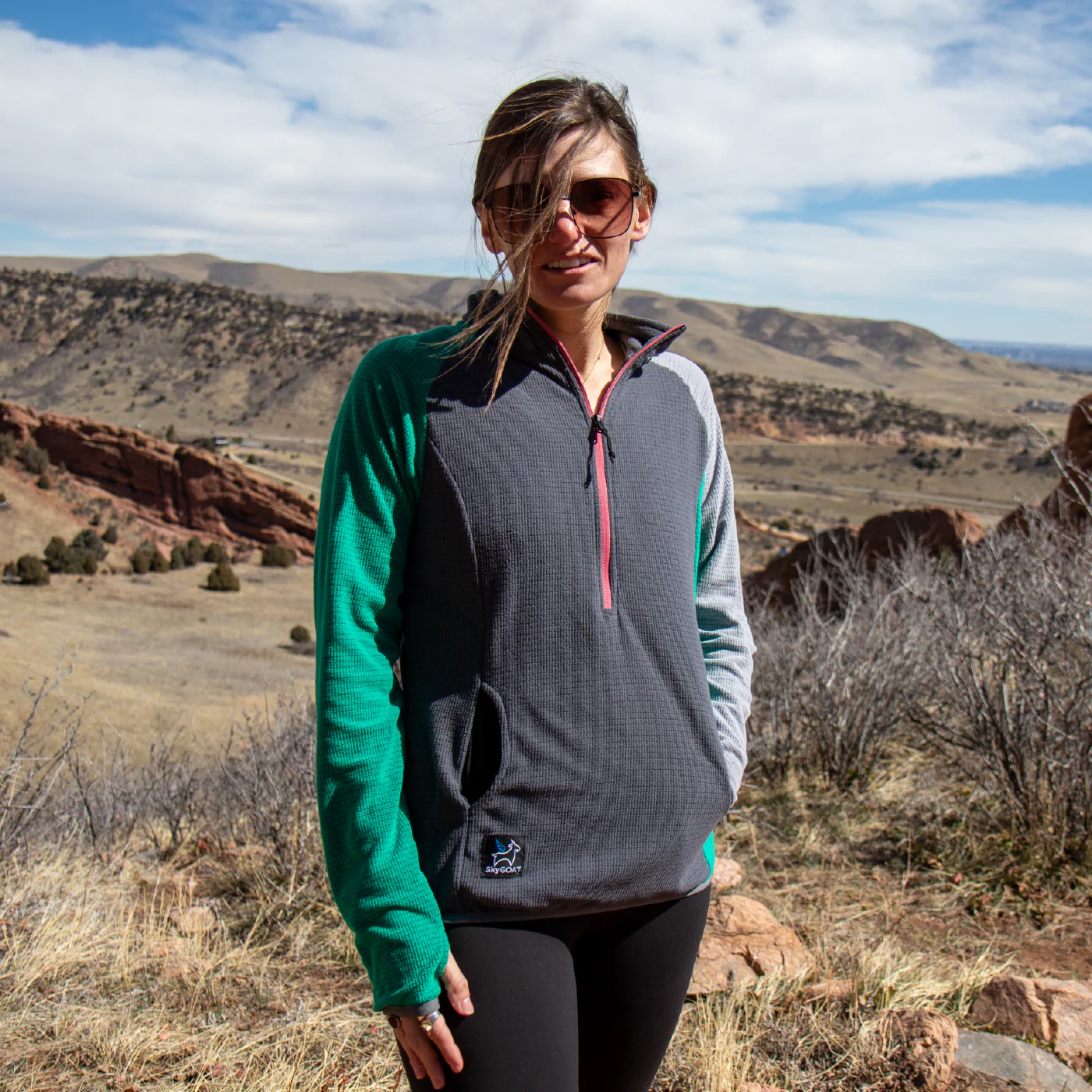 Women's CAMP Half-Zip Hooded Pullover Ultralight 115 - Image 5