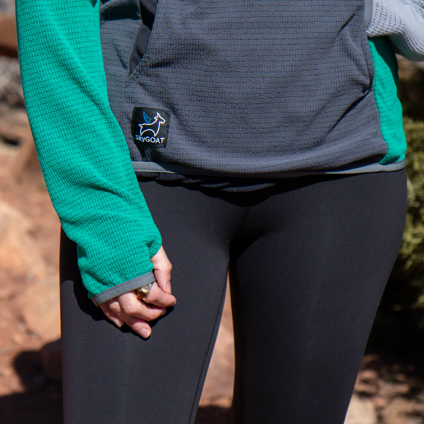 Women's CAMP Half-Zip Pullover Ultralight 115 - Image 10