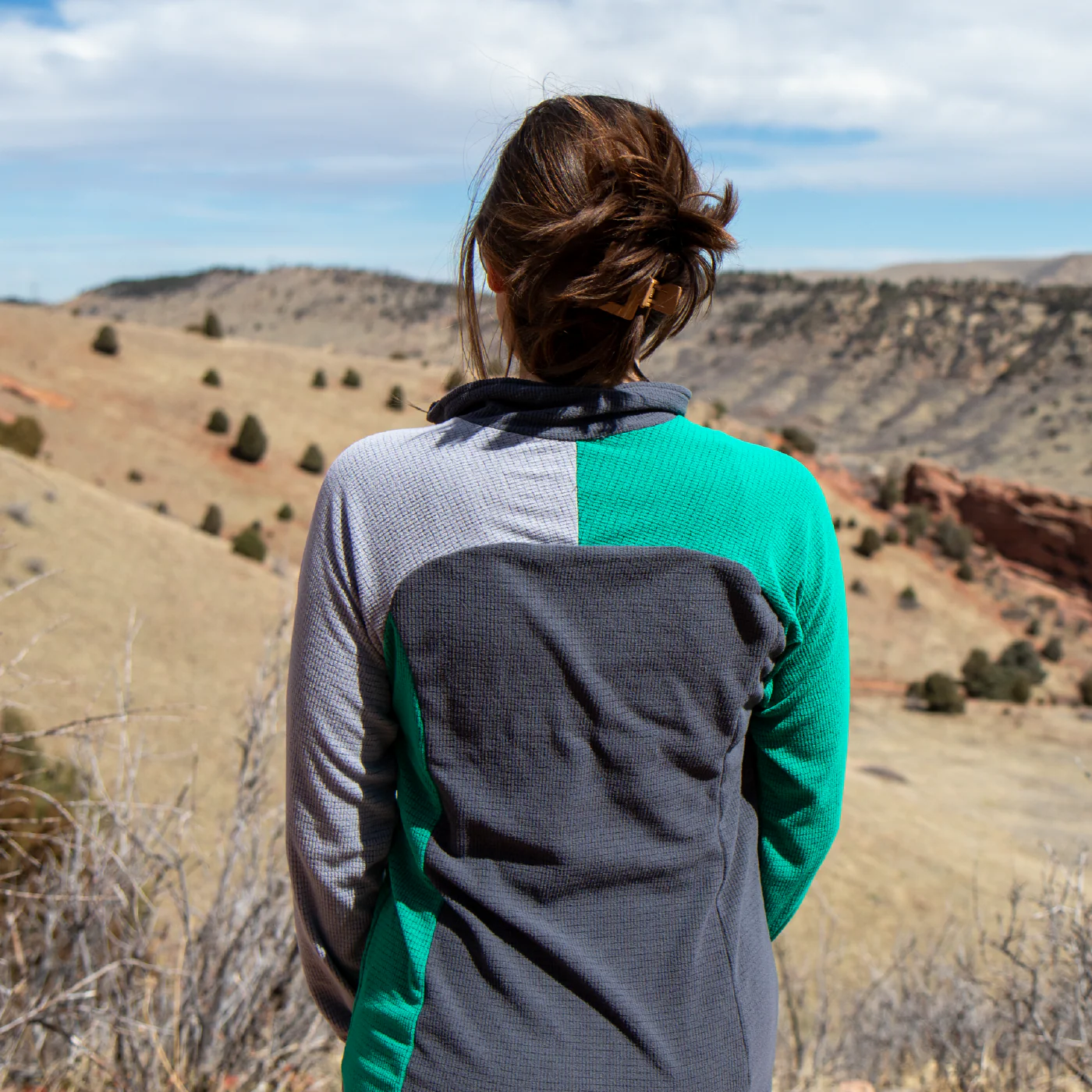 Women's CAMP Half-Zip Pullover Ultralight 115 - Image 5