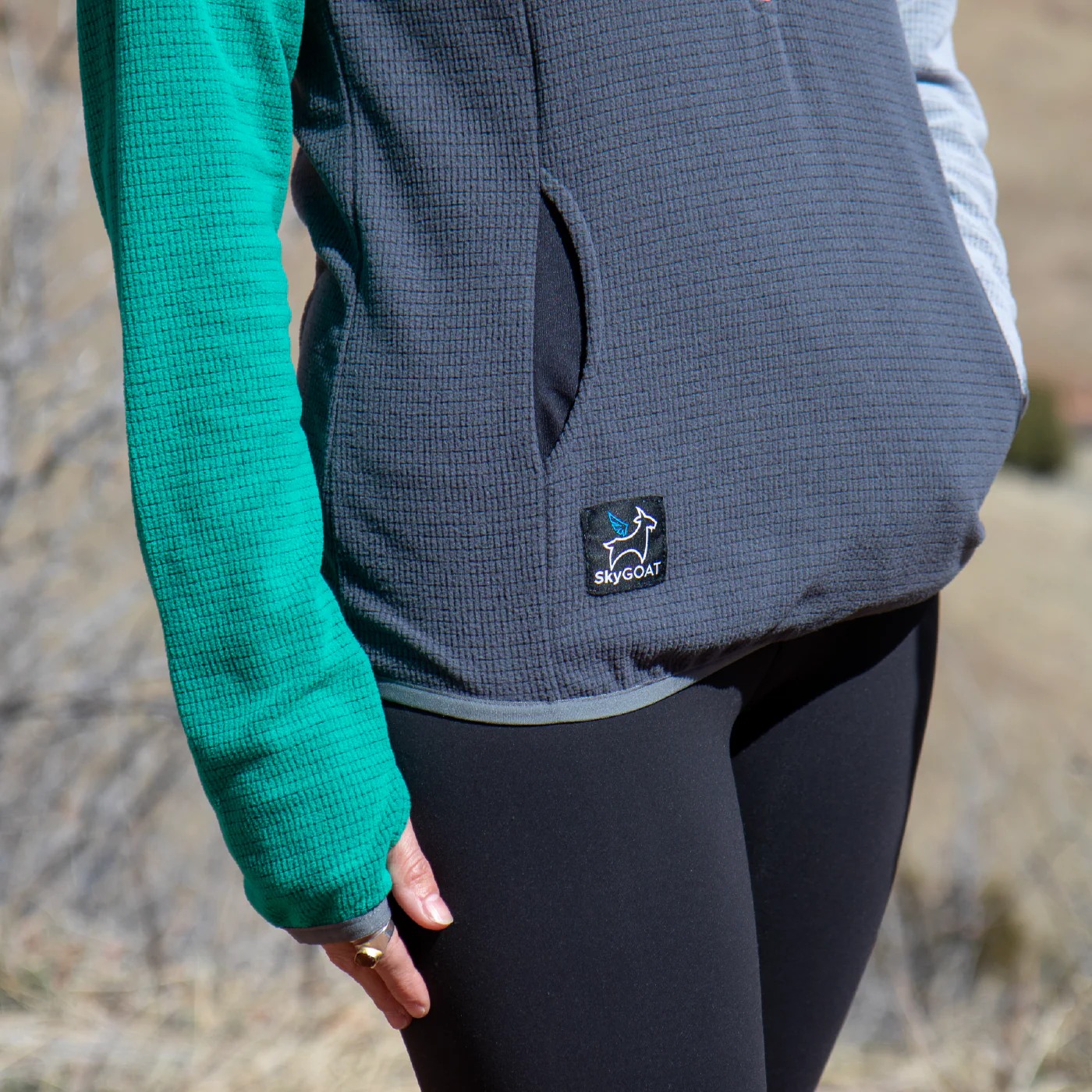 Women's CAMP Half-Zip Pullover Ultralight 115 - Image 6