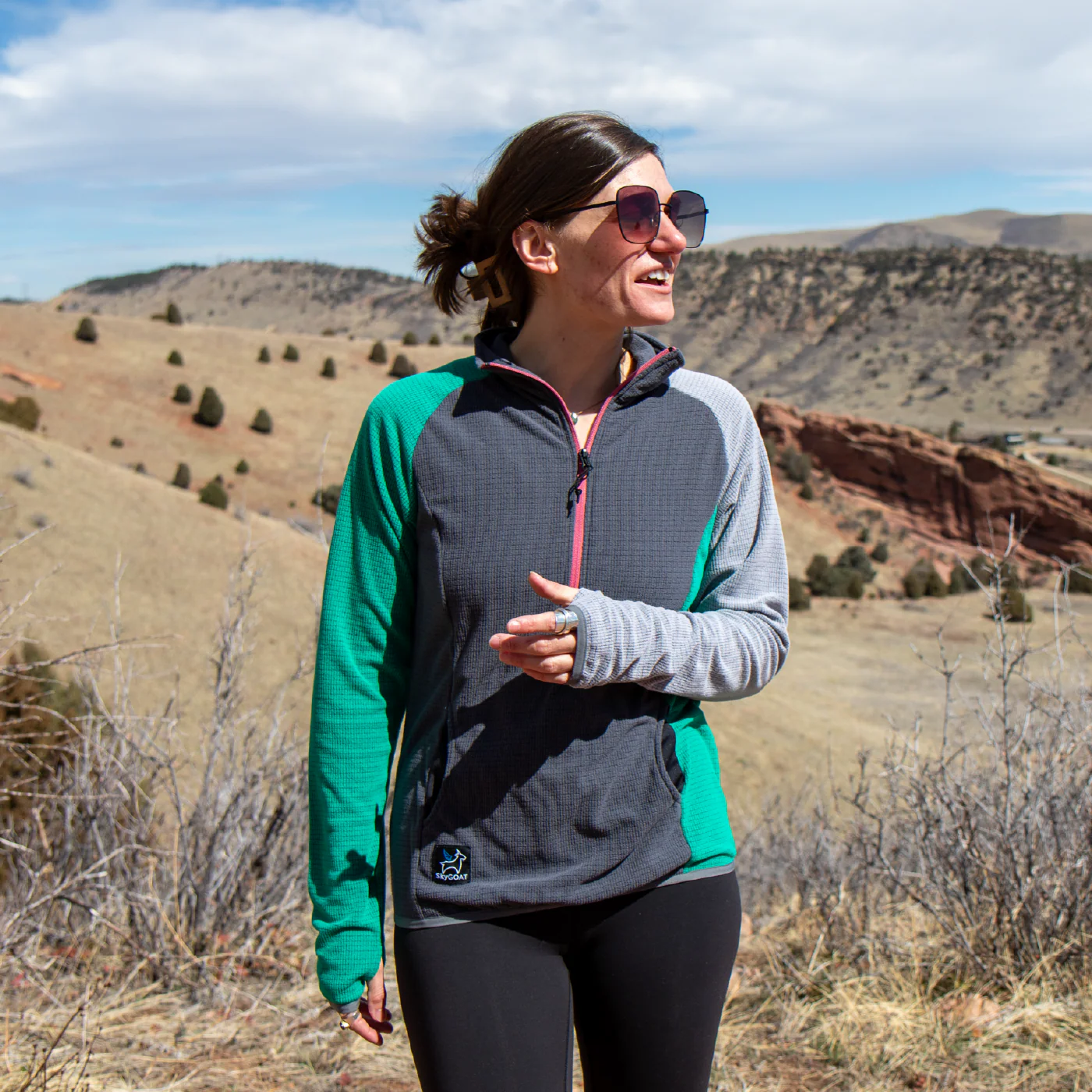 Women's CAMP Half-Zip Pullover Ultralight 115 - Image 8