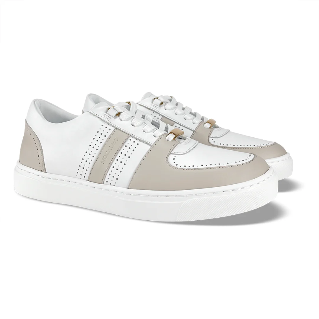 Women's Norma - Ivory Gray Sneakers - Image 3