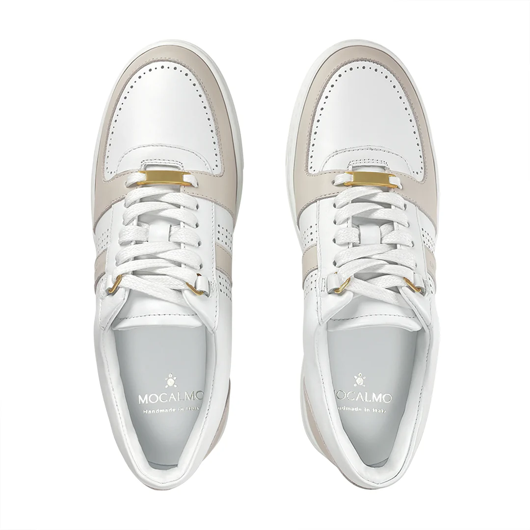 Women's Norma - Ivory Gray Sneakers - Image 4
