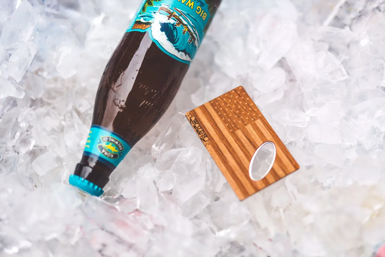 Wooden Credit Card Bottle Opener | Handcrafted WUDN - Image 3