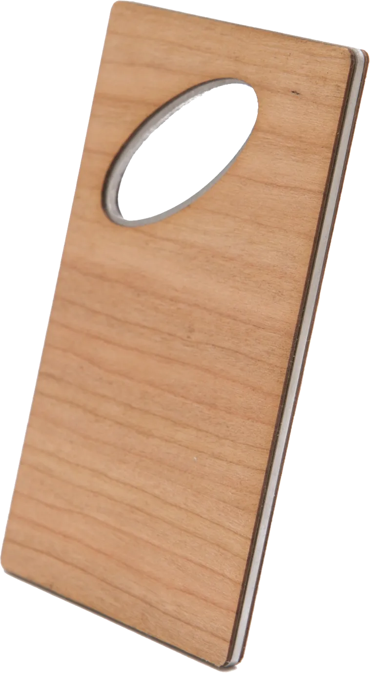 Wooden Credit Card Bottle Opener | Handcrafted WUDN - Image 4