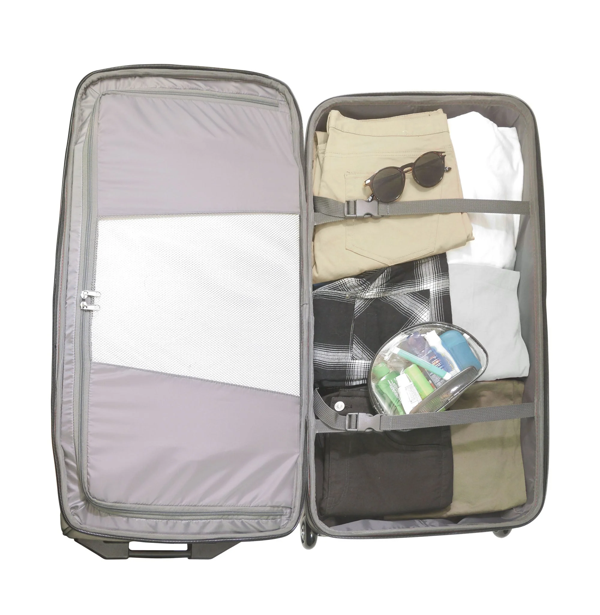 Workhorse 30" Split Level Khaki FŪL Rolling Duffle Bag - Image 6