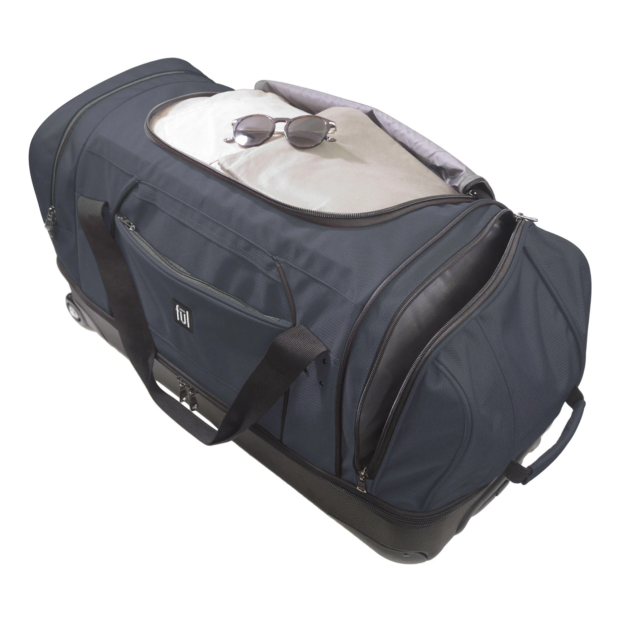Workhorse 30" Split Level Navy FŪL Rolling Duffle Bag - Image 8