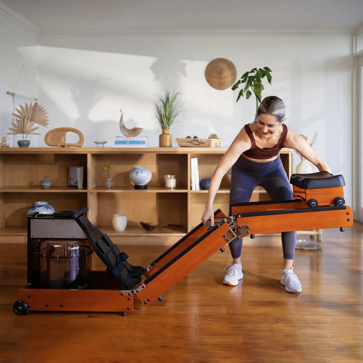 WR1 Foldable Water Rowing Machine - Image 5