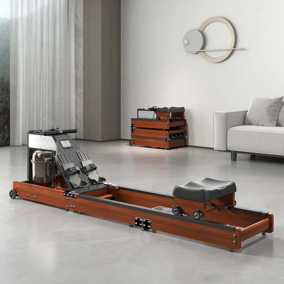 WR1 Foldable Water Rowing Machine - Image 6