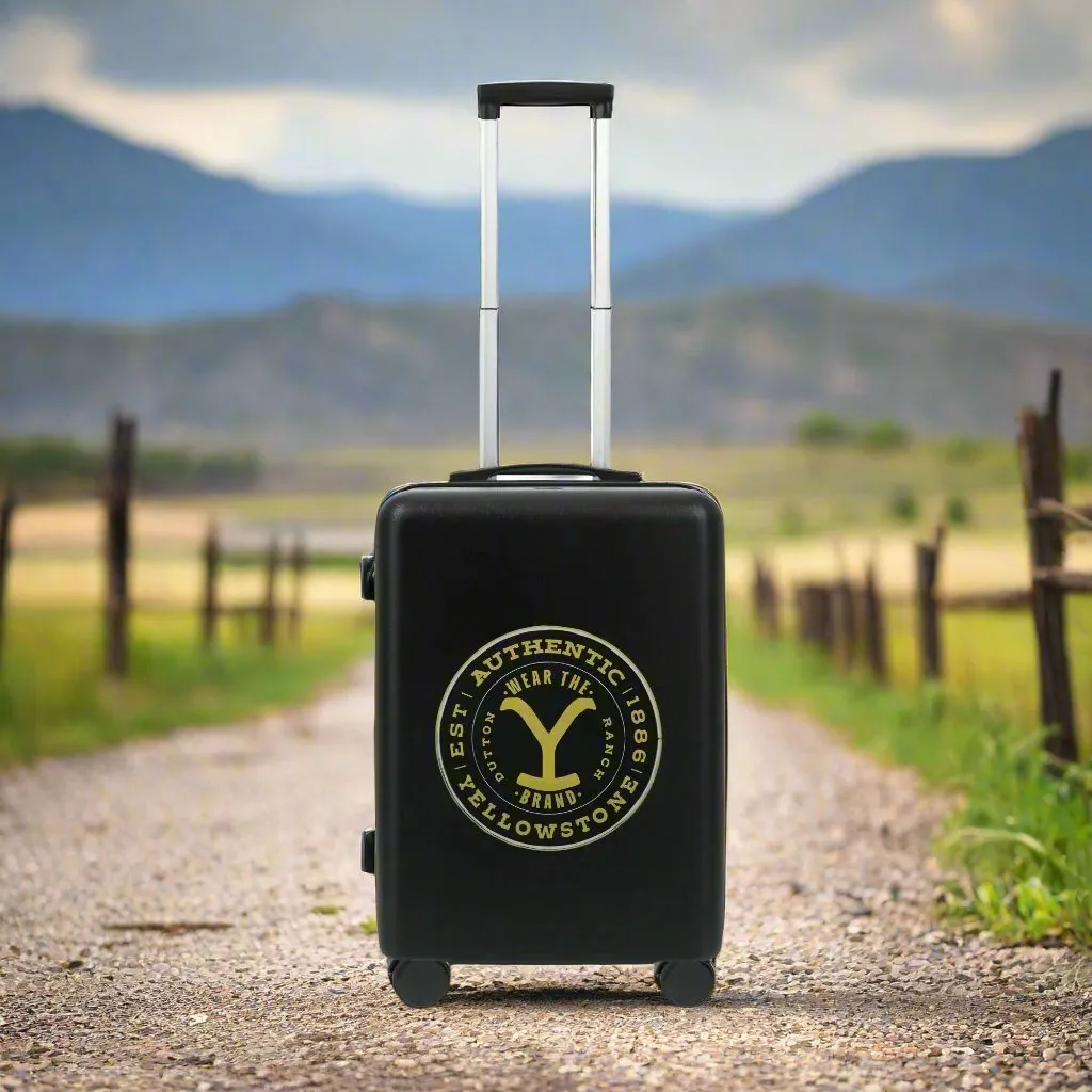 Yellowstone 22.5" Black Carry-On Suitcase Luggage - Image 2