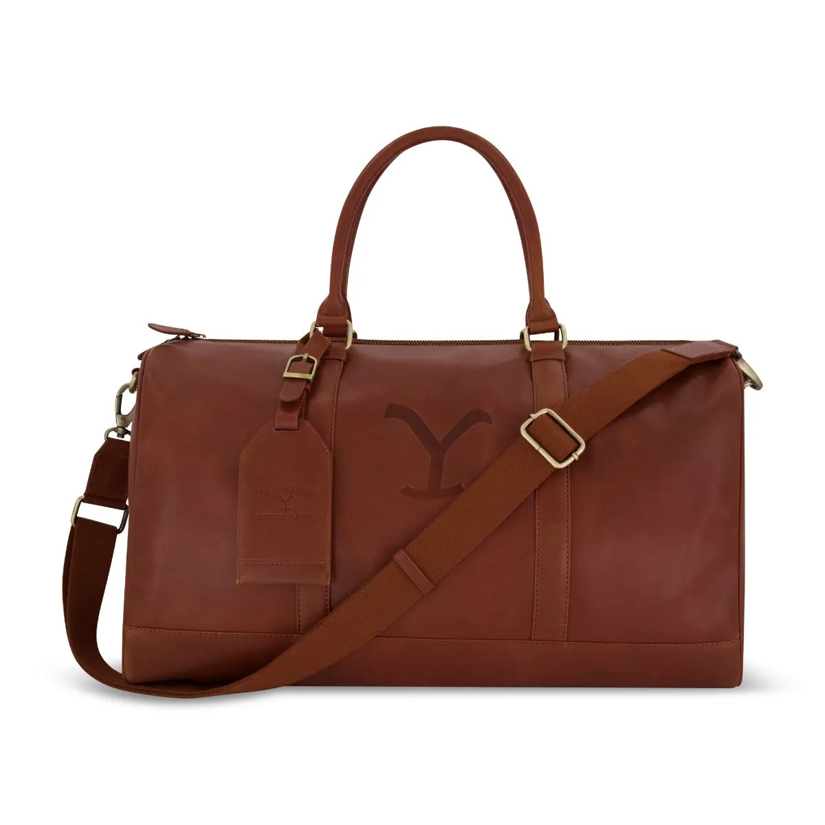 Yellowstone Real Leather 21" Duffle - Image 3