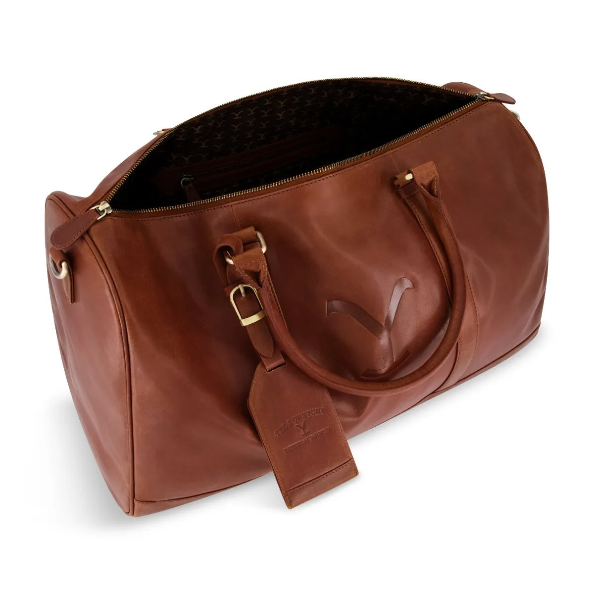 Yellowstone Real Leather 21" Duffle - Image 6