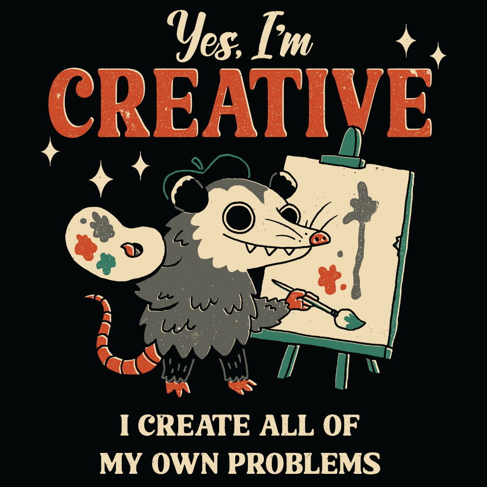 'Yes, I'm Creative' Shirt - Image 2