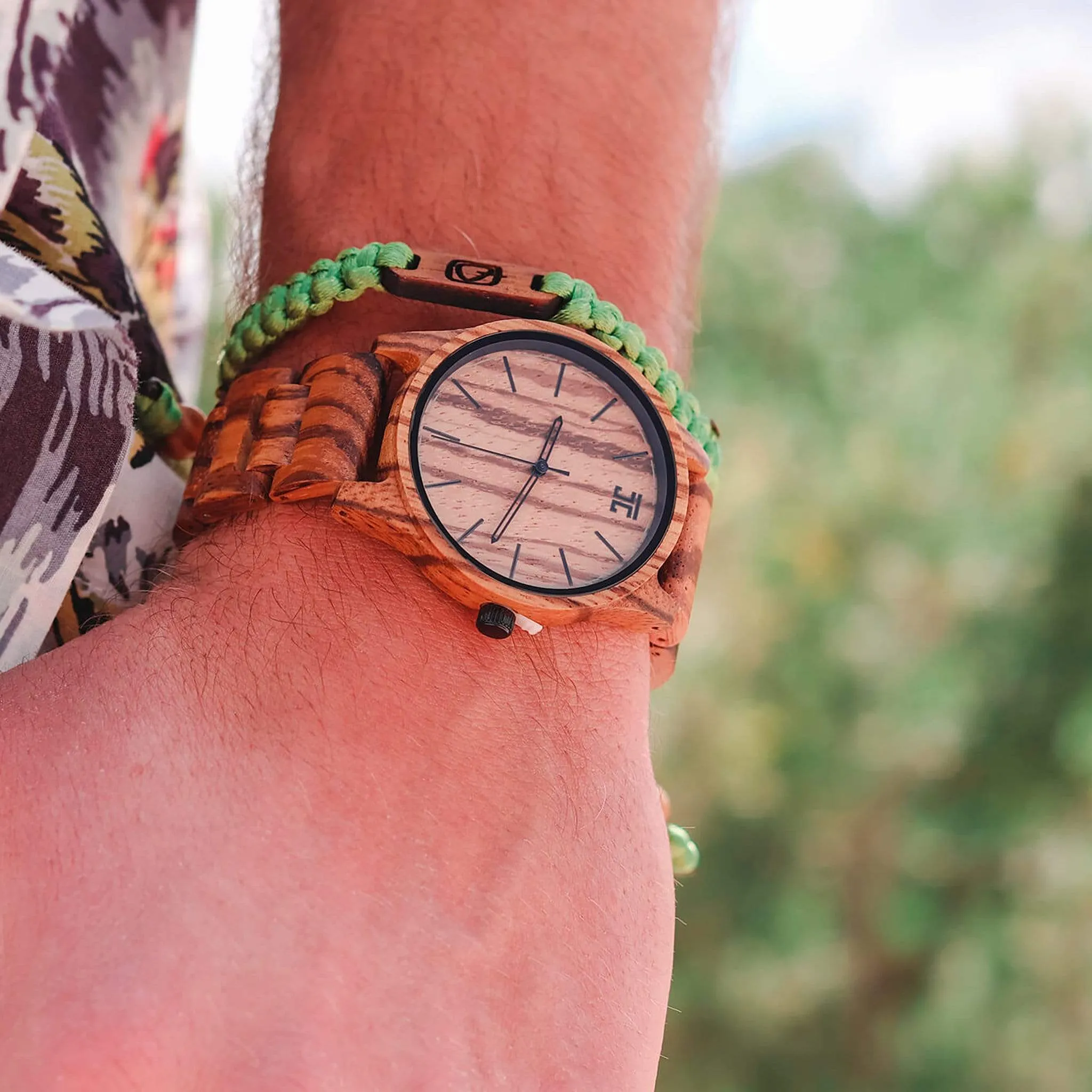 Men's Zebby Watch | Zebrawood Watch - Image 2