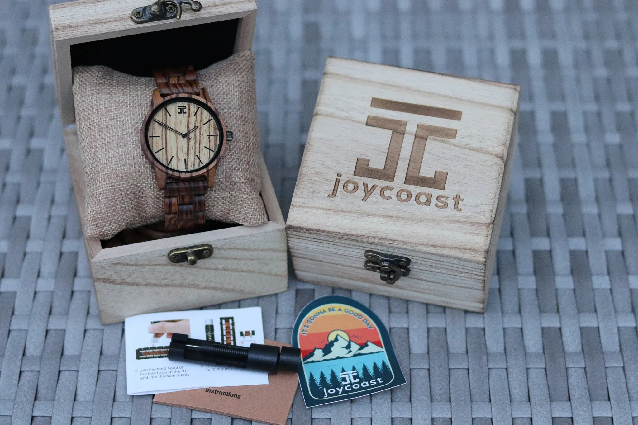 Men's Zebby Watch | Zebrawood Watch - Image 3