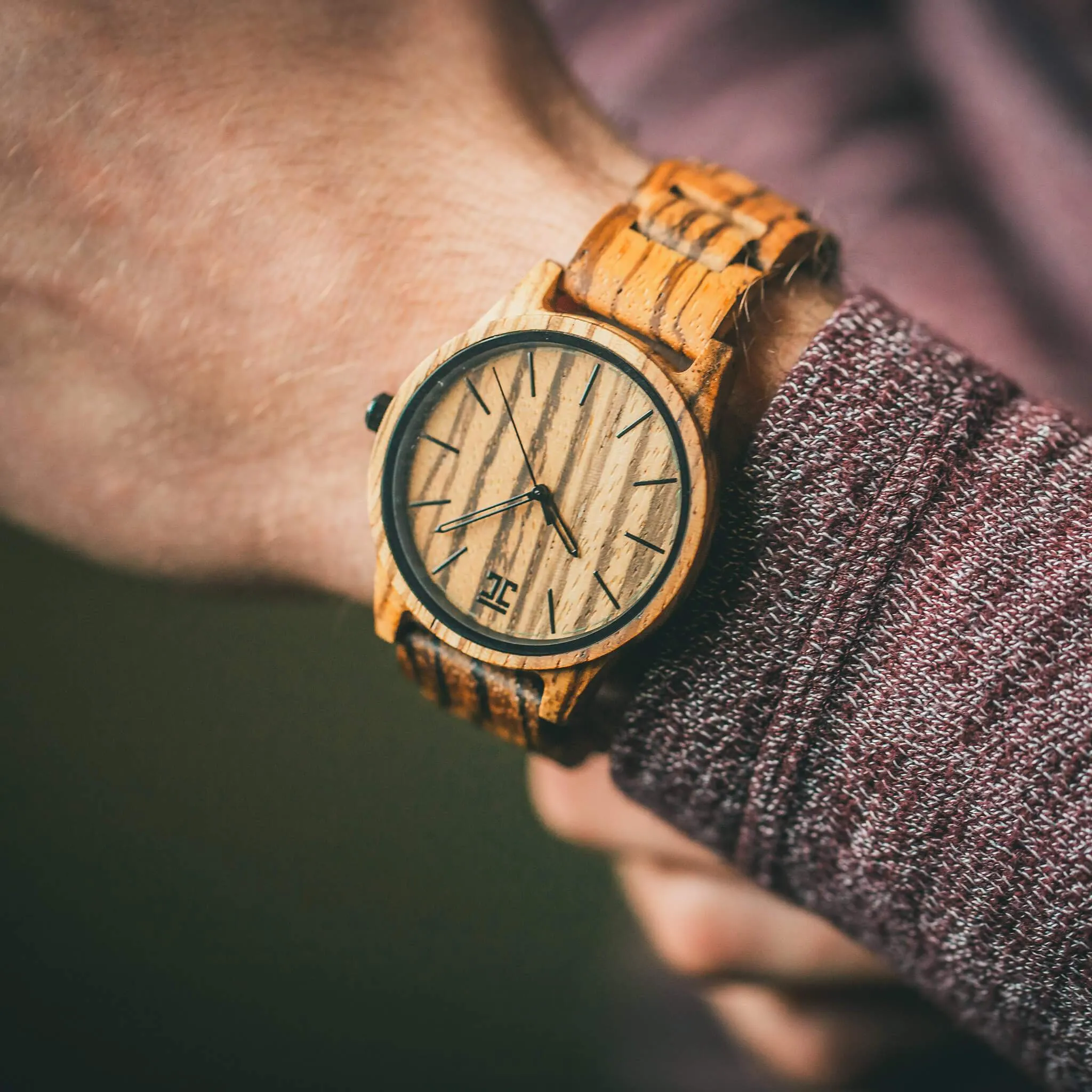 Men's Zebby Watch | Zebrawood Watch - Image 5