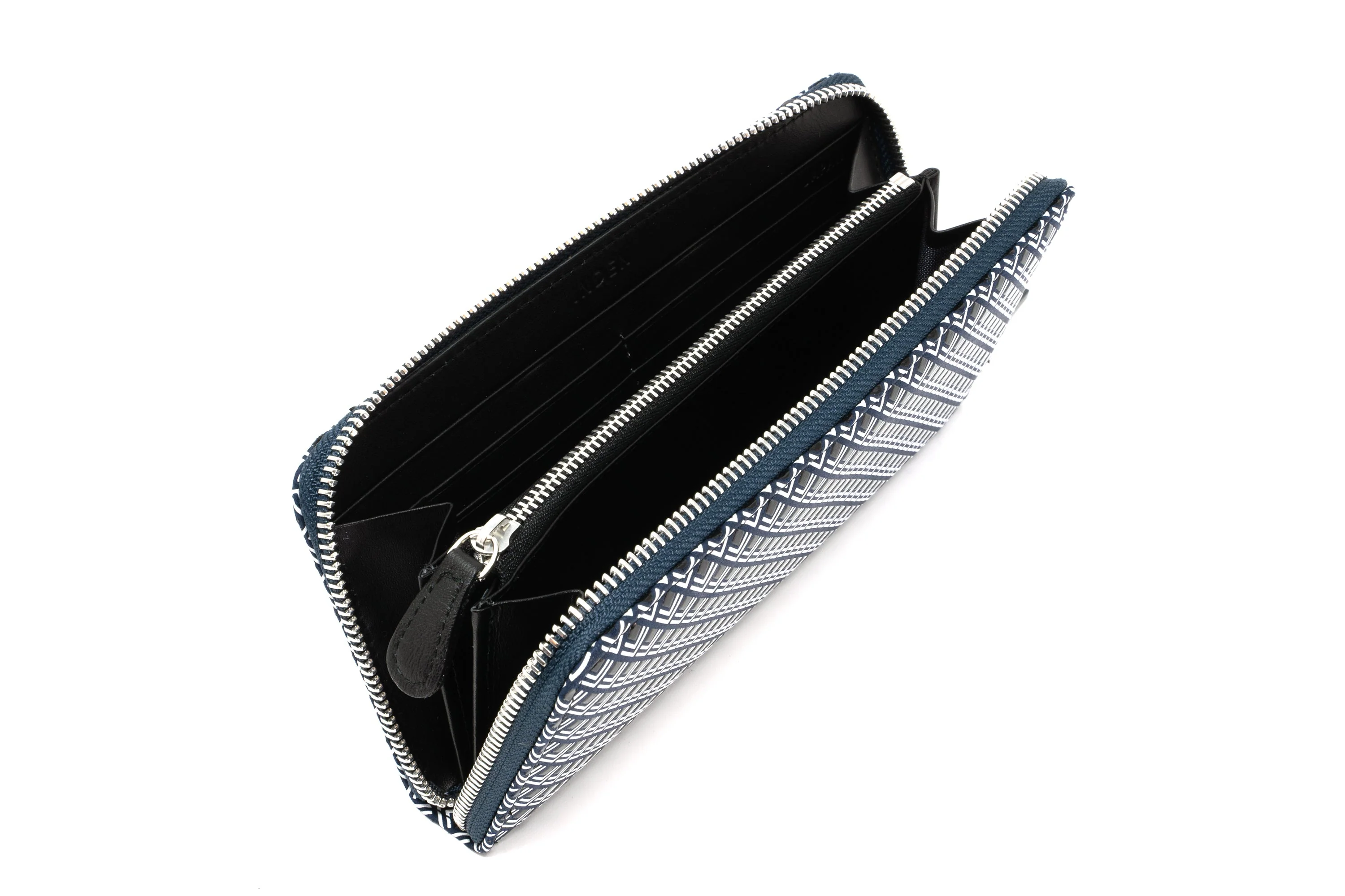 Zipped Long Wallet - White Frame - Image 2