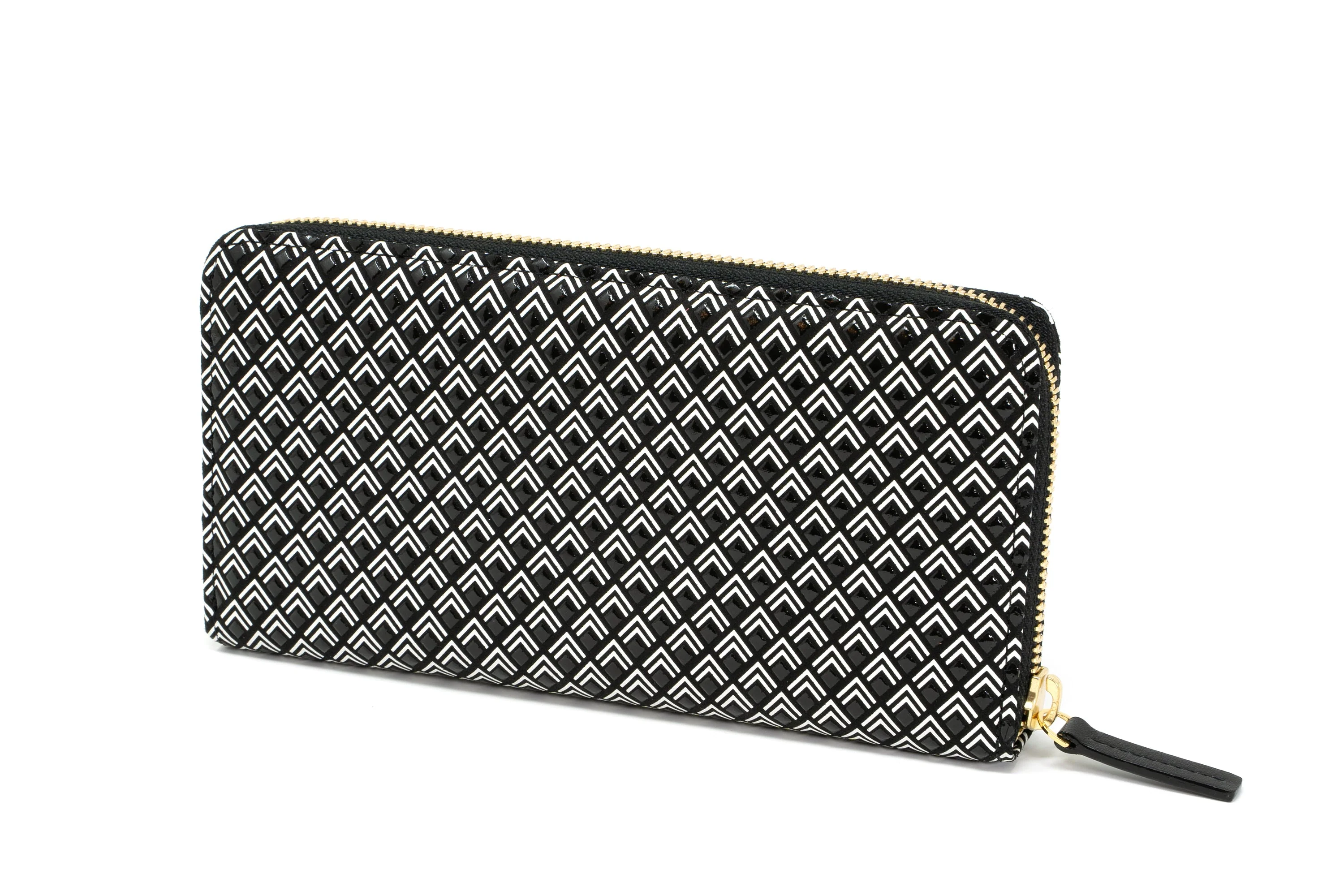 Zipped Long Wallet - White Frame - Image 4